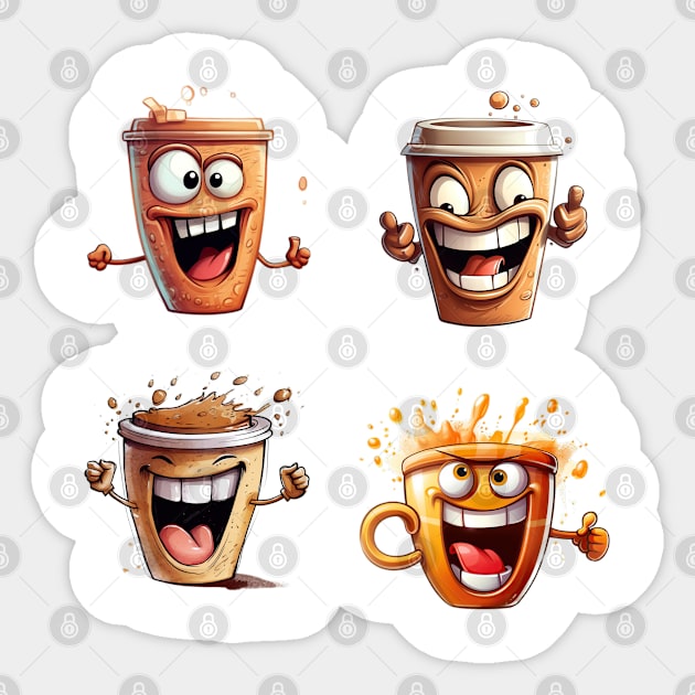 coffees Sticker by Micapox